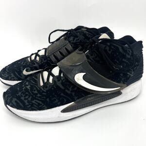 Nike Mens DM5040-001 KD 14 TB Promo Black White Basketball Shoes Size 15